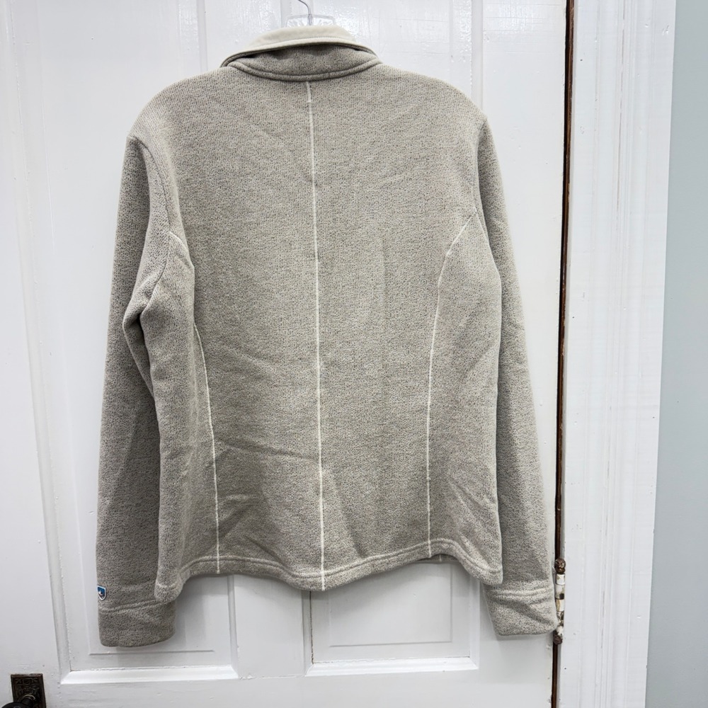 Kuhl Stella full zip up fleece lined sweater women's xl inner cuff on sleeve - Picture 7 of 11